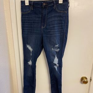 Ultra high rise Hollister jeans